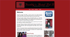 Desktop Screenshot of freddyshostel.com
